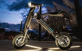 Antik SmartCity Bike Cierny 350W