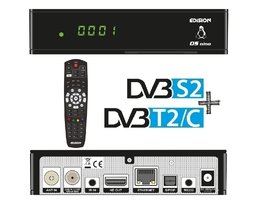 Edision OS Nino Plus H.265 DVB-S2 + T2C