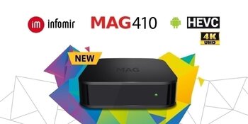 Infomir MAG 410 4K IPTV