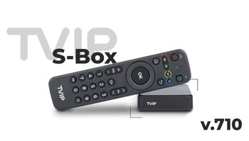 TVIP S-Box v710 LAN IPTV settopbox